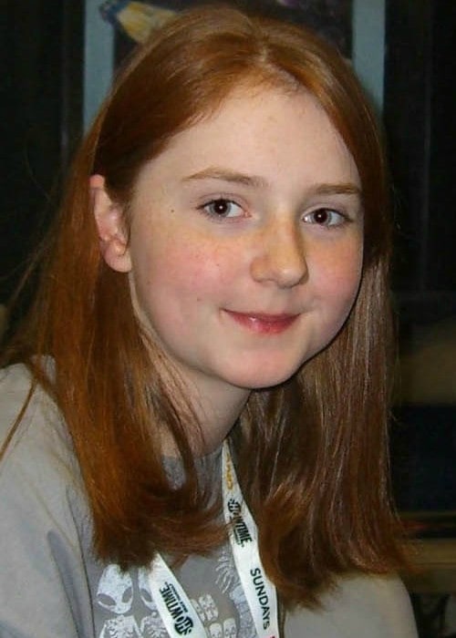 Η Caitlin Blackwood στο Comic Con New York του 2012