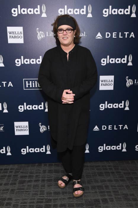 Rosie O'Donnell na podelitvi medijskih nagrad GLAAD 2017