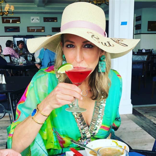Η Λάρα Σπένσερ σε μια ανάρτηση στο Instagram όπως φαίνεται τον Ιούνιο του 2019