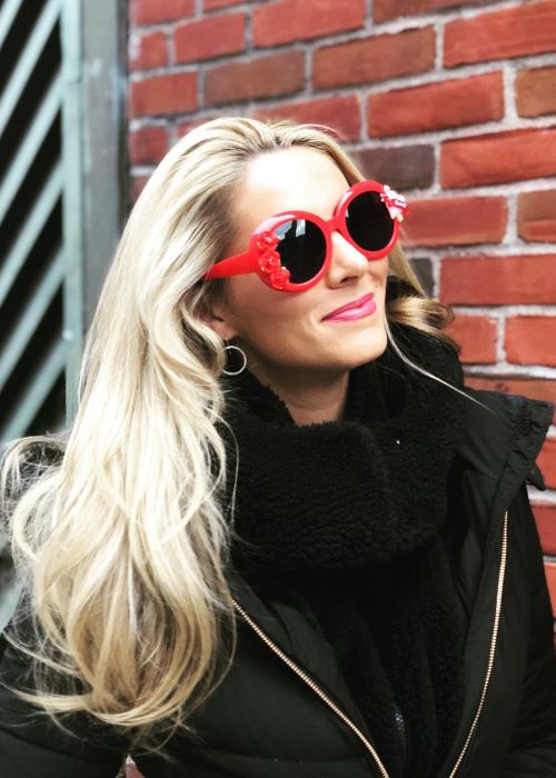 Η Laura Rutledge όπως φαίνεται στο προφίλ της στο Instagram τον Φεβρουάριο του 2019