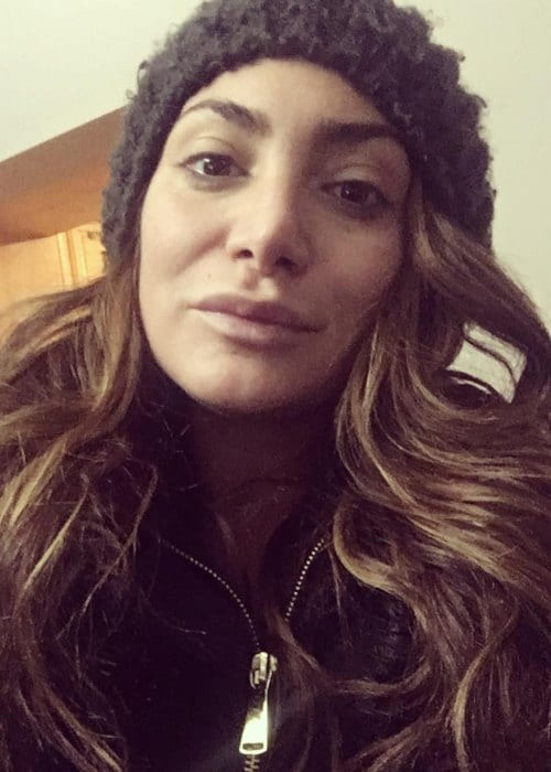 Deena Nicole Cortese i en Instagram -selfie set i marts 2018
