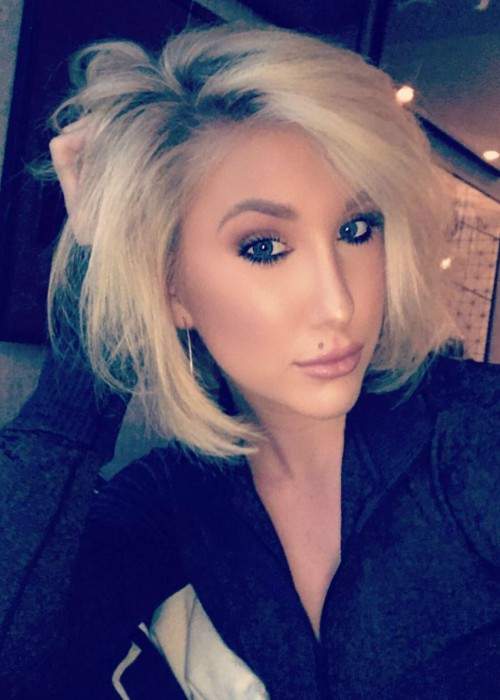 Savannah Chrisley na instagramovej selfie, ako ju bolo možné vidieť v novembri 2017