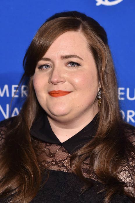 Aidy Bryant på American Museum of Natural History i november 2016