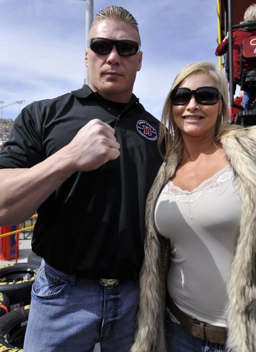 Brock Lesnar og konen Sable