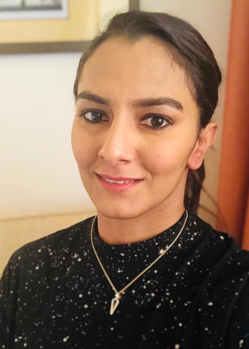 Η Geeta Phogat όπως φαίνεται σε μια ανάρτηση στο Instagram τον Μάρτιο του 2019