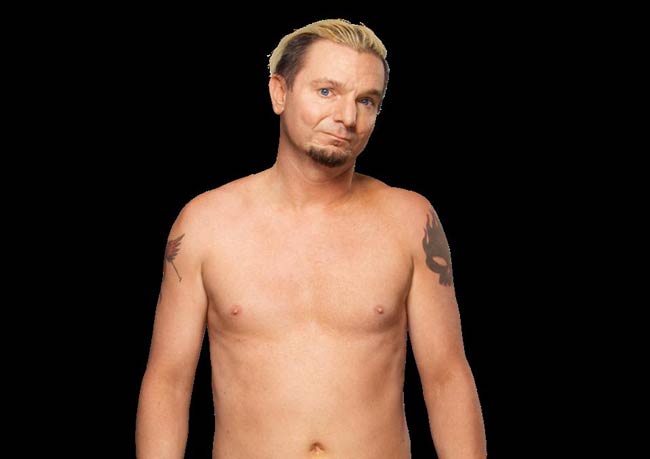 James Ellsworth poserer for sit profilbillede til WWE -webstedet