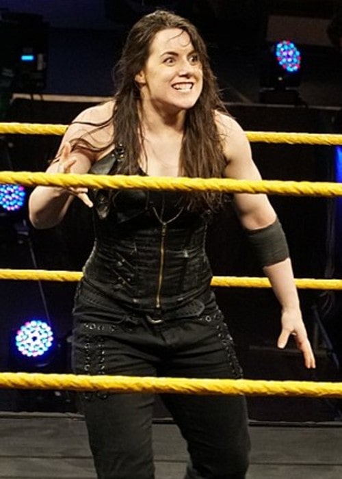 Nikki Cross som set i april 2018